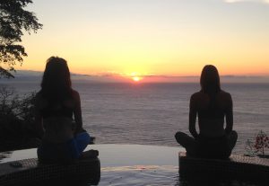Anamaya Sunrise with Two Guests from Pool