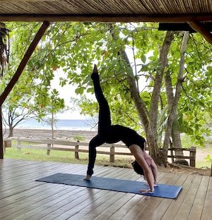 YogaposeinCR at Anamaya Resort