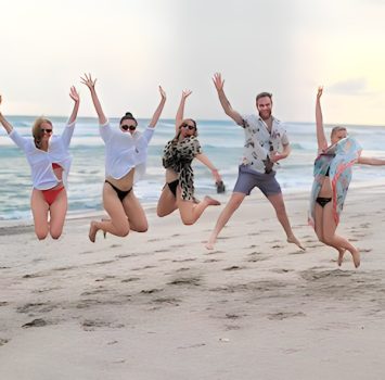 Anamaya Guests on Beach