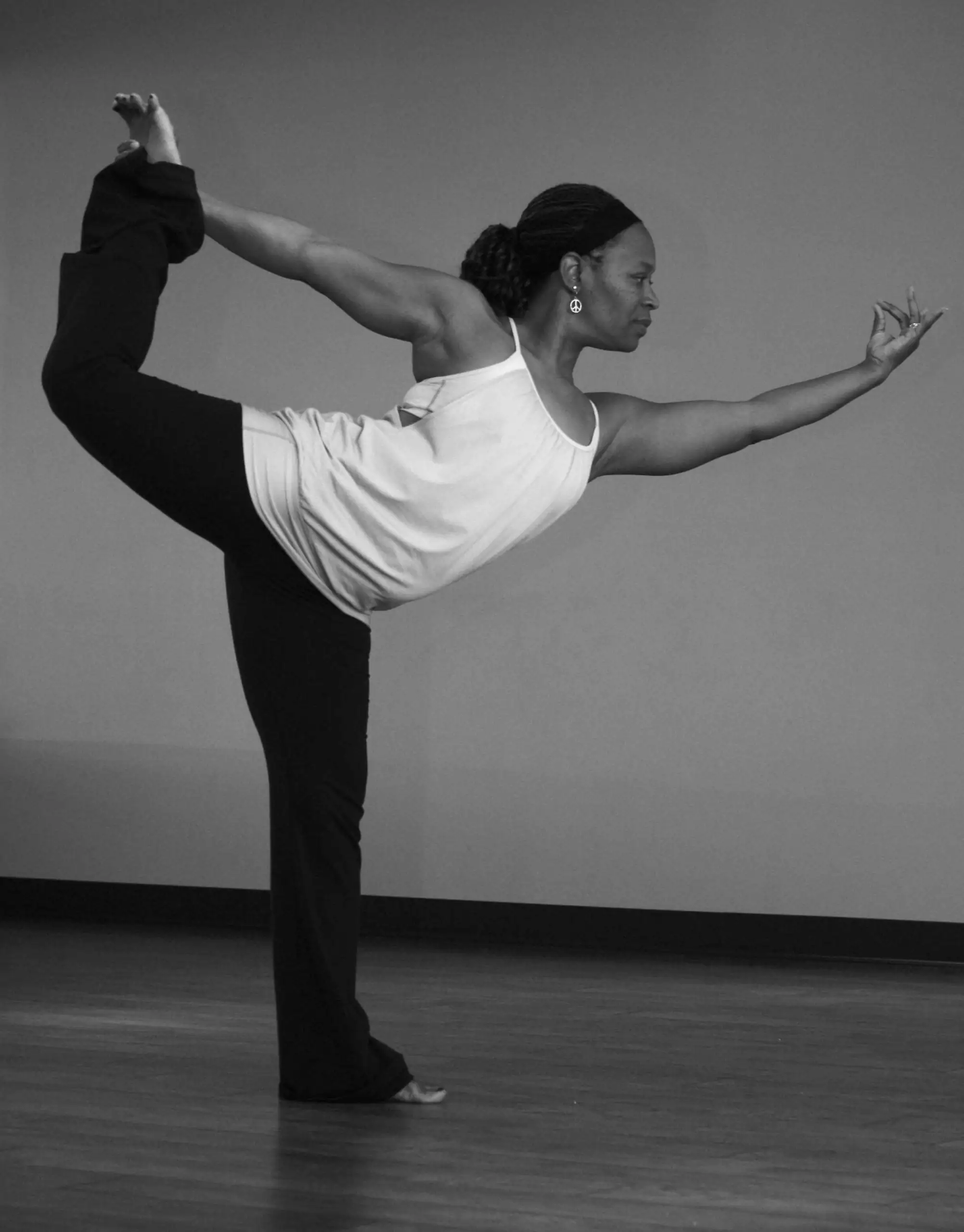 April Taylor teaching at Anamaya Resort